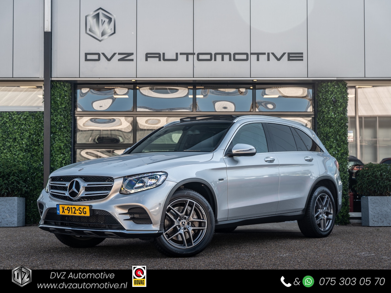 Mercedes-Benz GLC-klasse - 350e 4MATIC Business Solution AMG | Pano | Leder | Trekhaak | - AutoWereld.nl