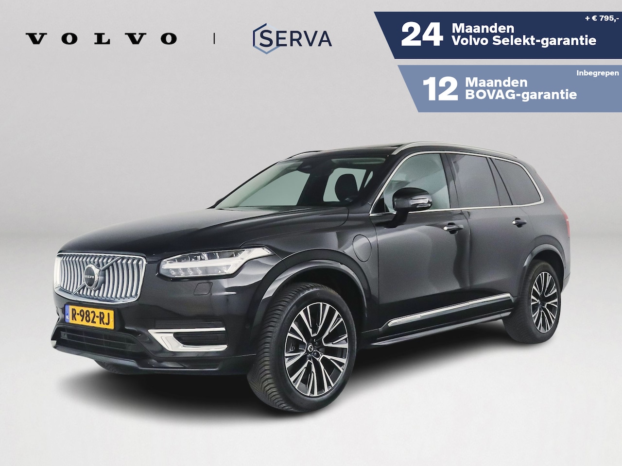 Volvo XC90 - T8 Recharge AWD Ultimate Bright | Panoramadak | Luchtvering | 360° camera | Harman Kardon - AutoWereld.nl