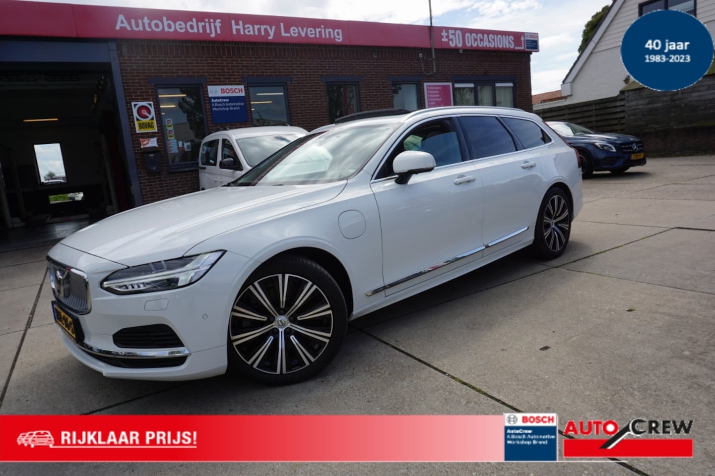 Volvo V90 - T8 455pk Plug-In Hybrid Aut AWD Inscription Exclusive Panoramadak 360 Camera - AutoWereld.nl