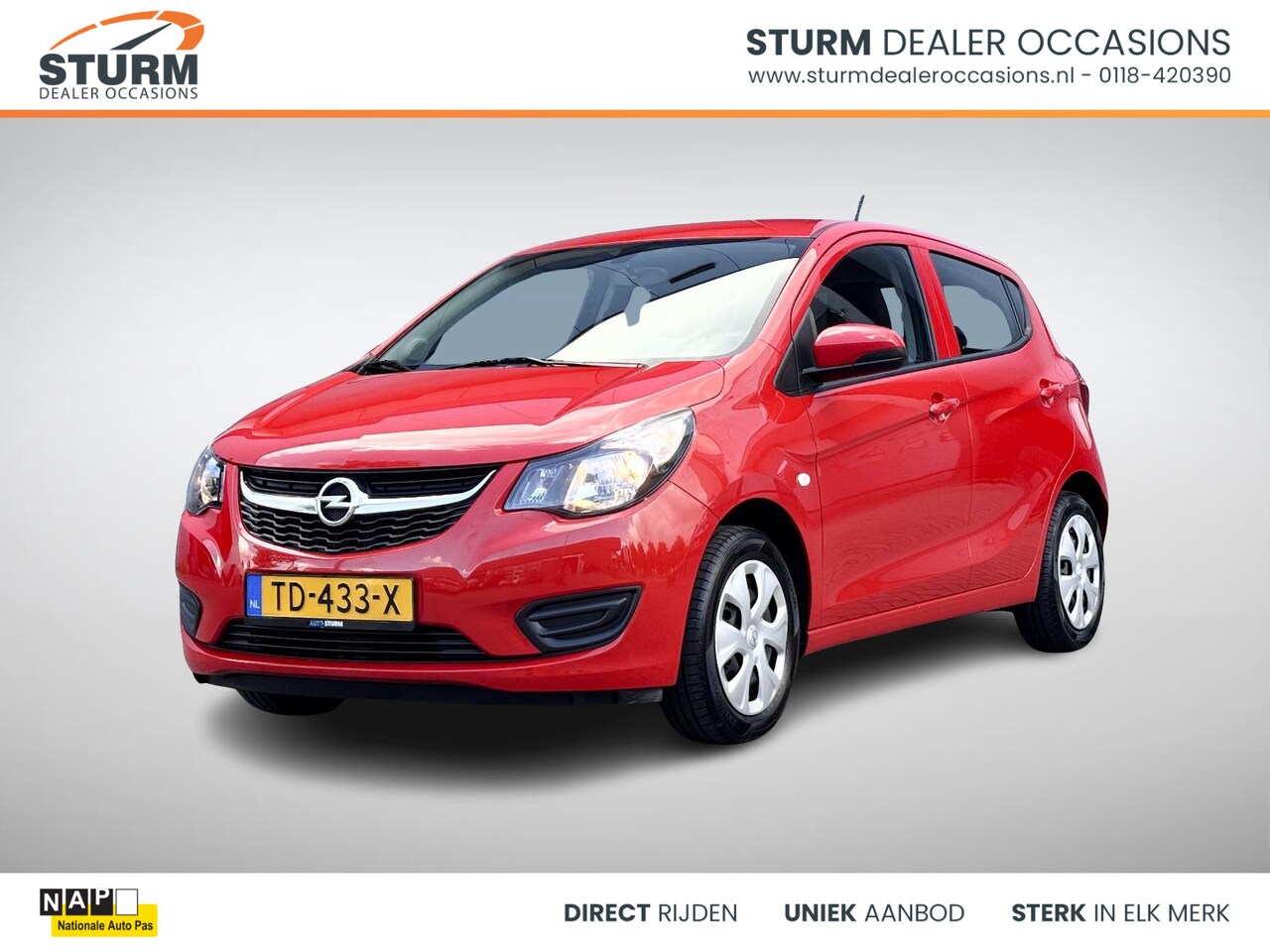 Opel Karl - 1.0 ecoFLEX Edition | Cruise Control | Airco | LM Velgen | Radio-MP3 Speler | Rijklaarprij - AutoWereld.nl