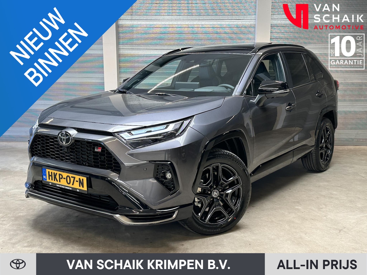 Toyota RAV4 - 300 Plug-in Hybrid AWD GR SPORT NL-auto Plus Pack Schuif-/Panodak - AutoWereld.nl