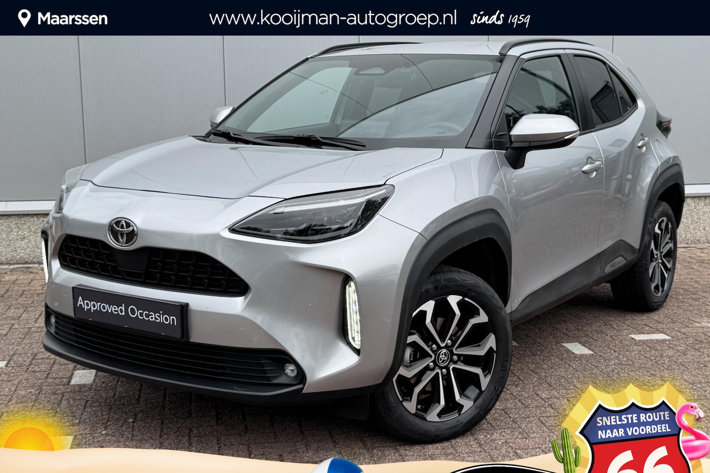 Toyota Yaris Cross - 1.5 Hybrid 115 First Edition Navigatie, Achteruitrijcamera, Smart Key, Privacy glass, LMV, - AutoWereld.nl
