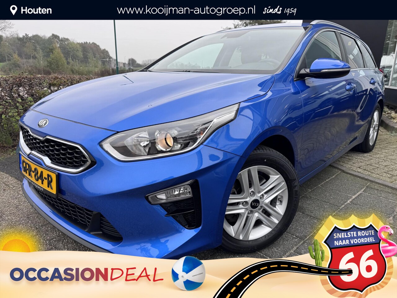 Kia Cee'd Sportswagon - Ceed 1.0 T-GDi DynamicLine | Half lederen bekleding | Apple Carplay/Android Auto | Cruise - AutoWereld.nl