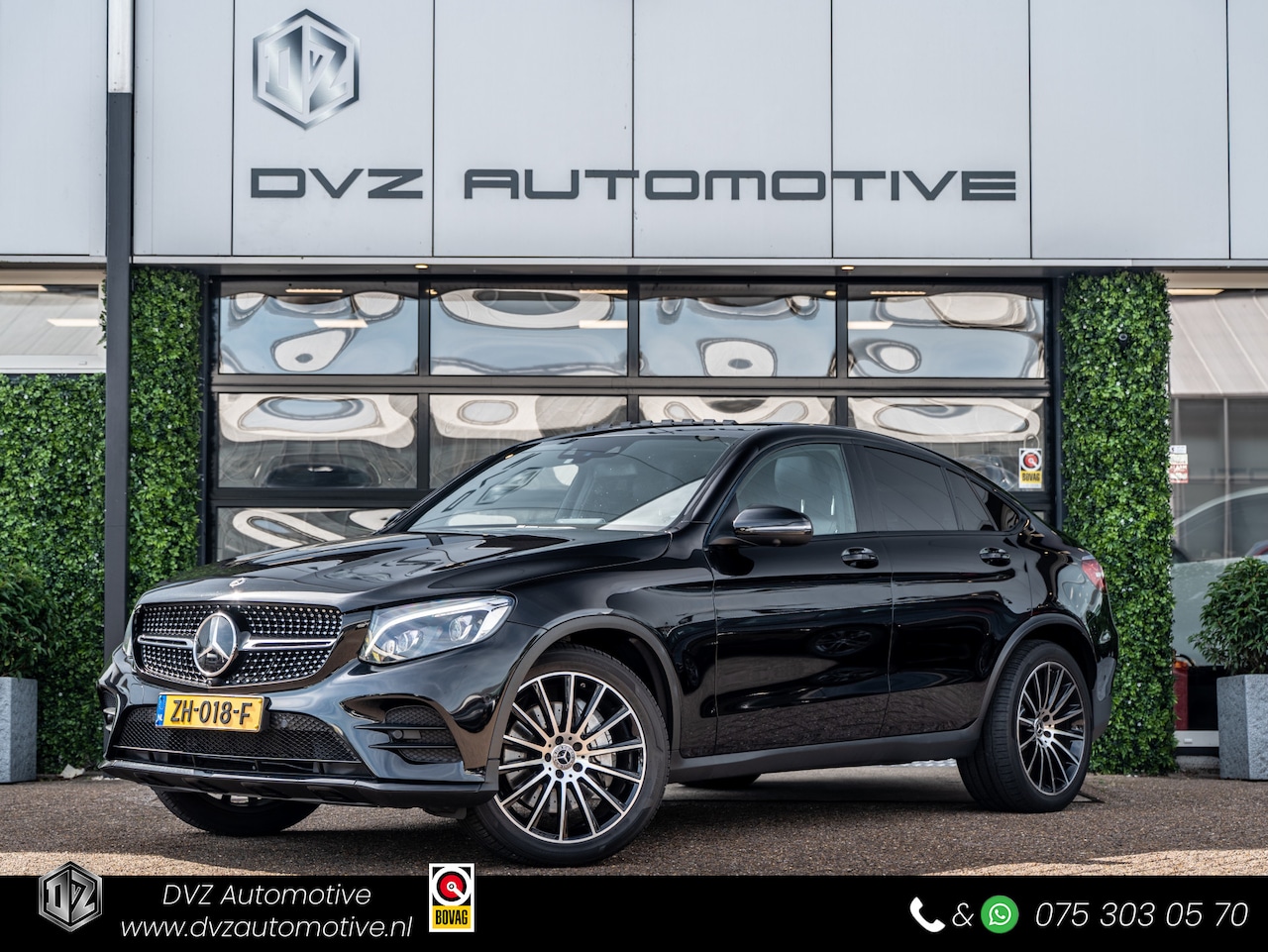 Mercedes-Benz GLC-klasse Coupé - 350e 4MATIC Premium Plus | AMG Night | Luchtvering | Burmester | Pano - AutoWereld.nl
