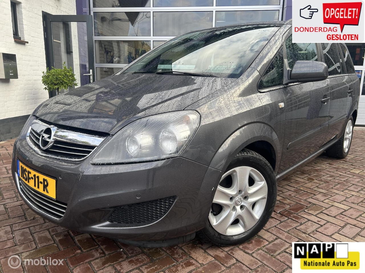 Opel Zafira - 1.6 Edition * 7 PERSOONS * AIRCO * PDC V en A * - AutoWereld.nl