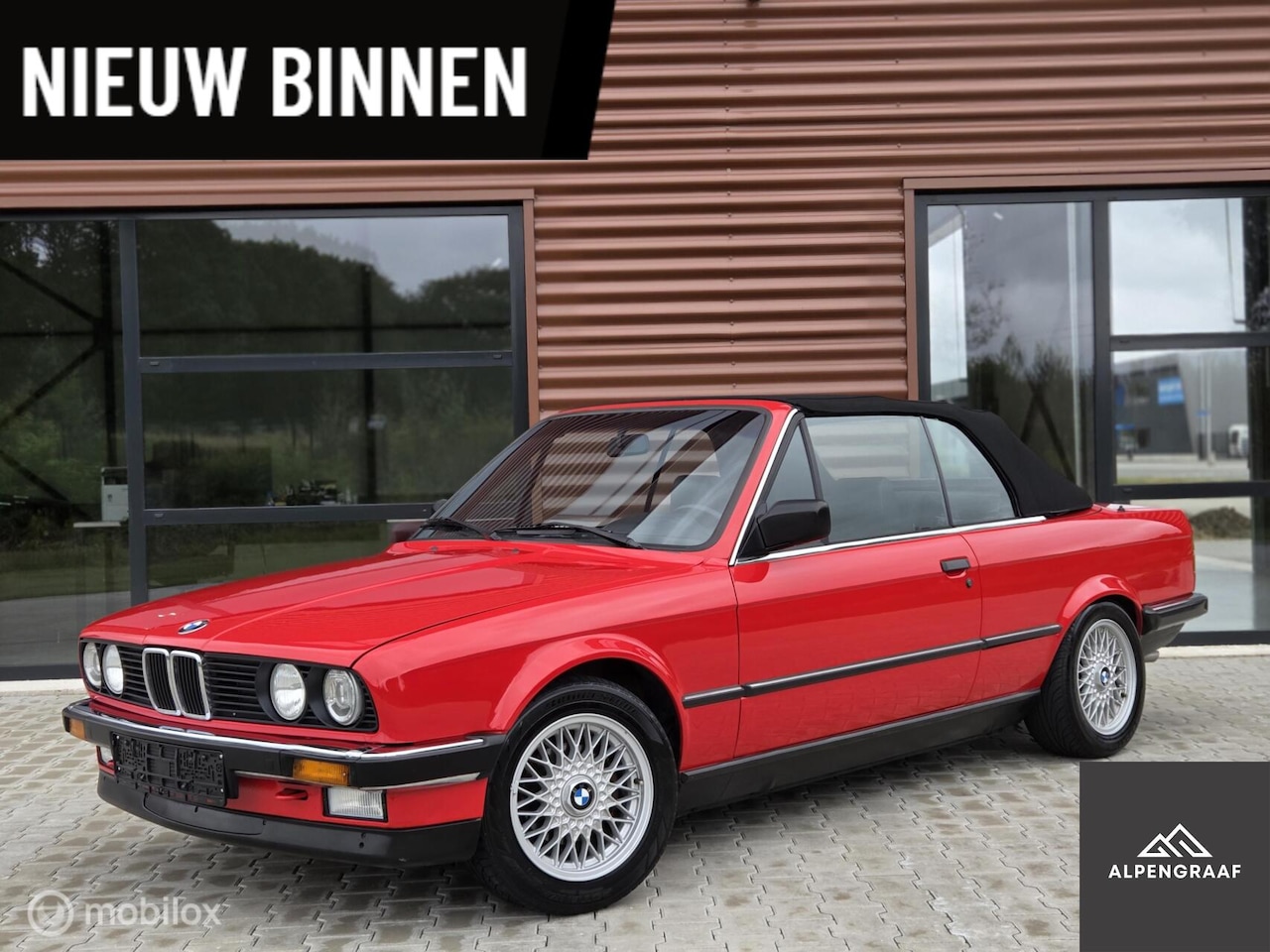 BMW 3-serie Cabrio - 320i 6 cilinder e30 roestvrij originele staat - AutoWereld.nl
