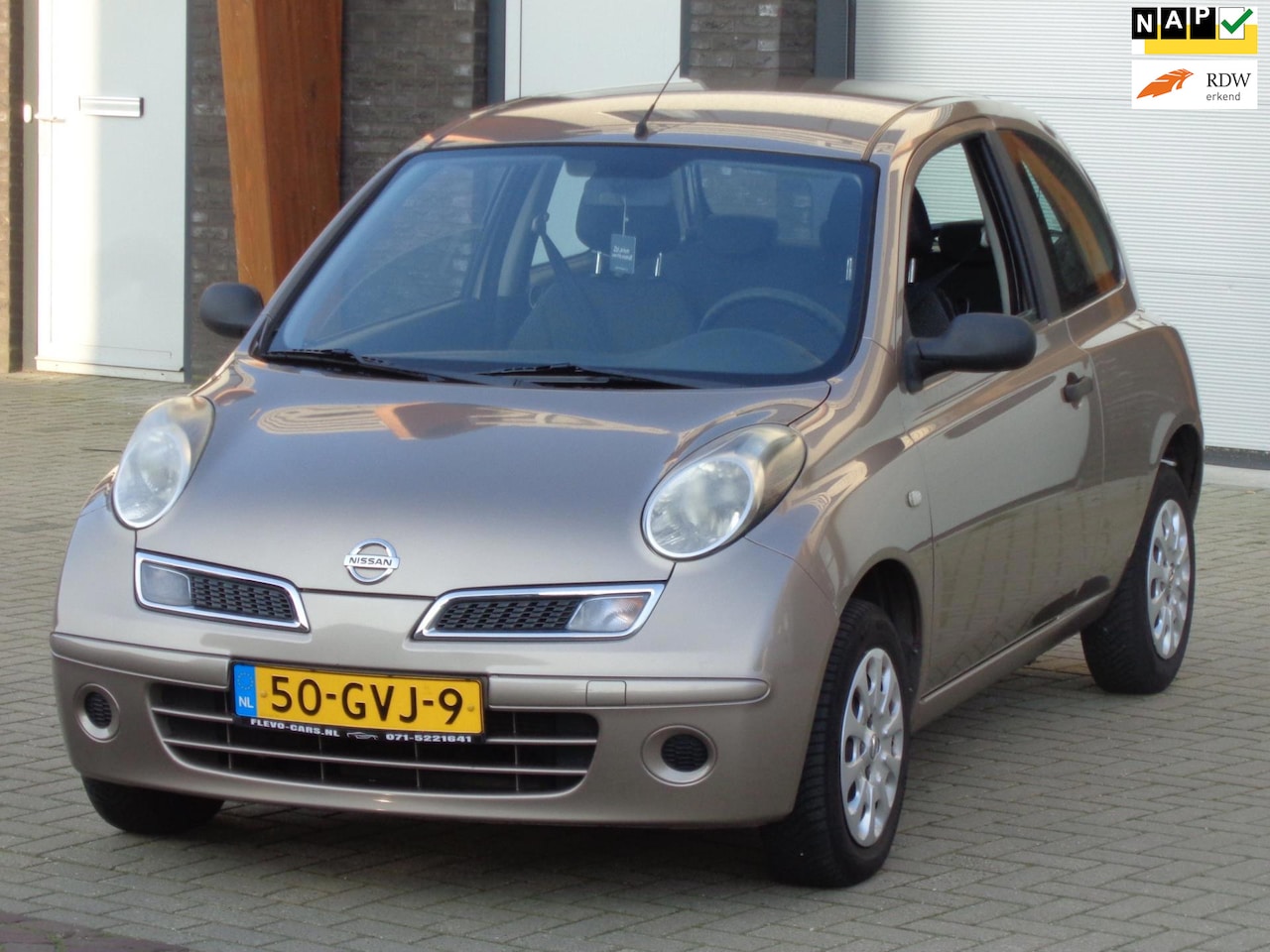 Nissan Micra - 1.2 Mix Automaat Airco Stuurbekr Elektr. Ramen - AutoWereld.nl