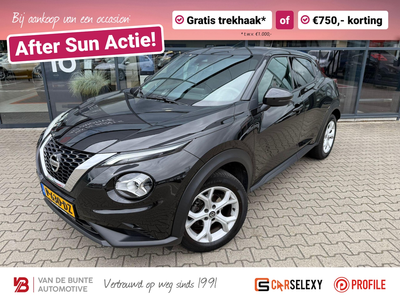 Nissan Juke - 1.0 DIG-T Automaat Business Ed.*Lederen Bekleding* - AutoWereld.nl