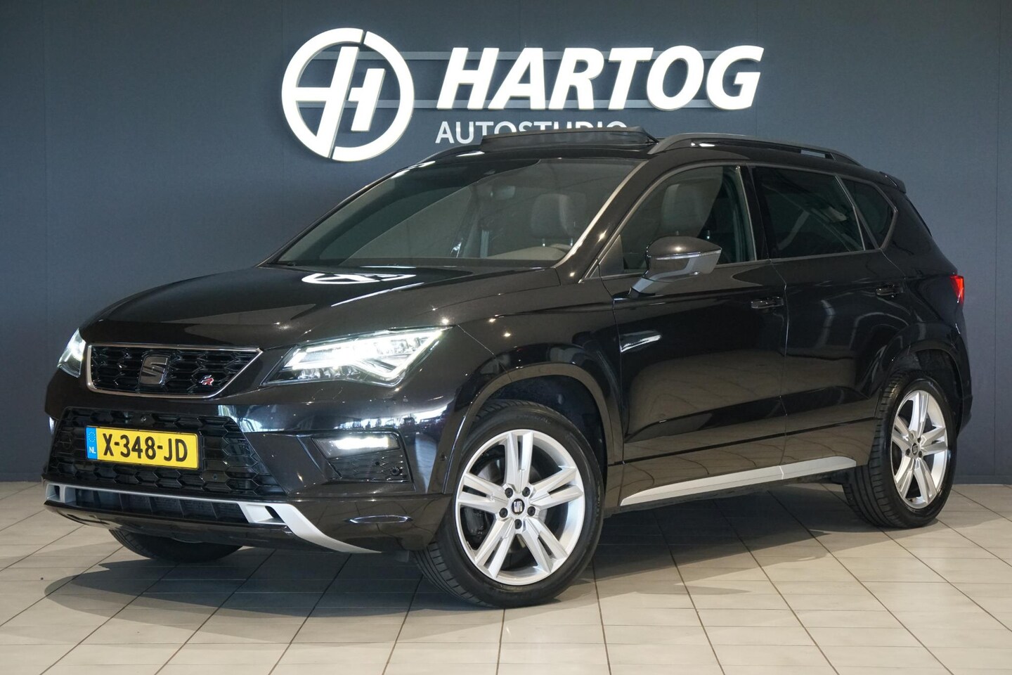 SEAT Ateca - 2.0 TSI FR 4DRIVE Business Intense *INCL BTW* + PANODAK / 360° CAMERA / DODEHOEKDETECTIE / - AutoWereld.nl