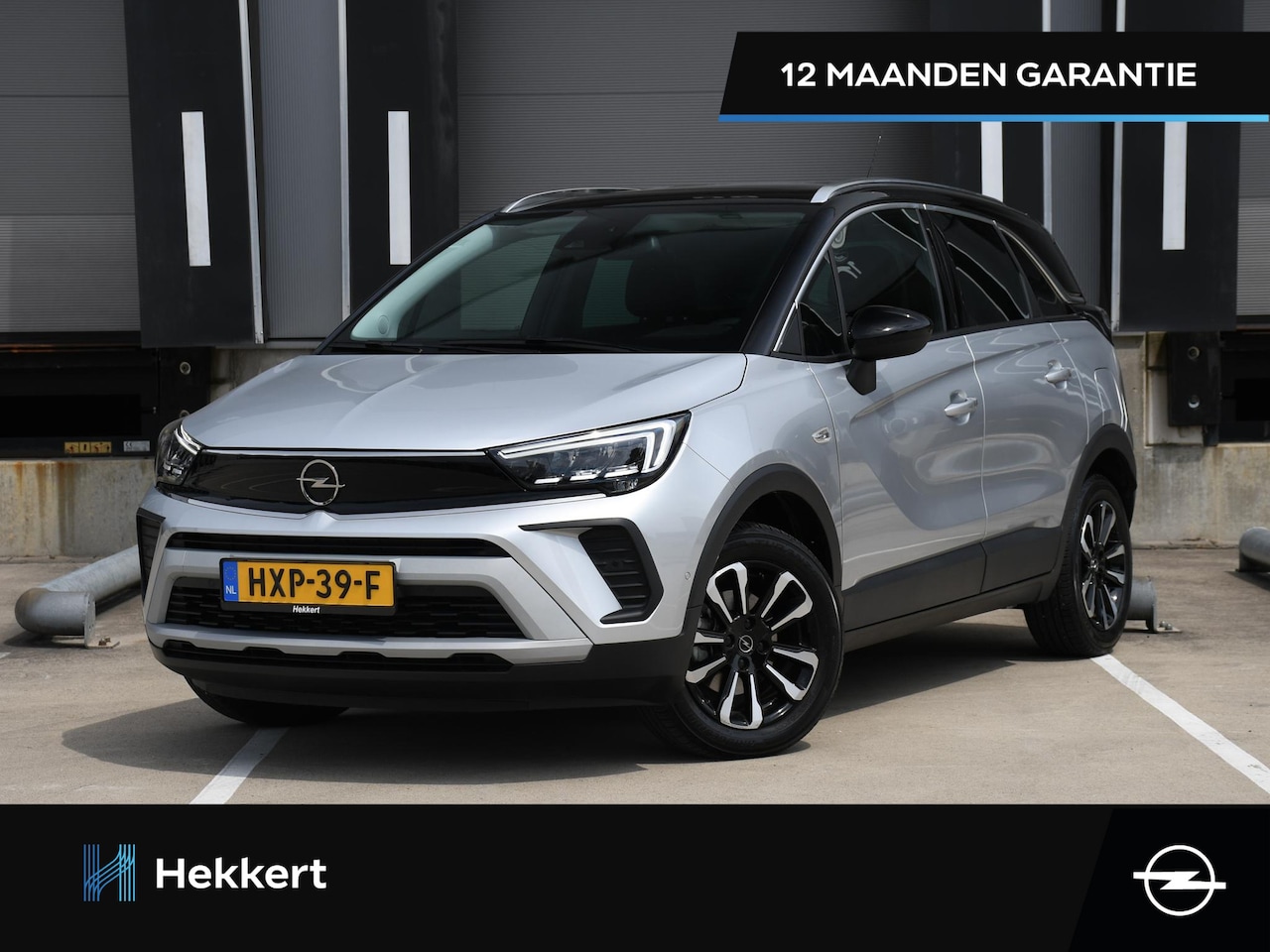 Opel Crossland - Elegance 1.2 Turbo 110pk PANO-DAK | DODE HOEK | 16''LM | PDC + CAM. | NAVI | DAB | CRUISE. - AutoWereld.nl