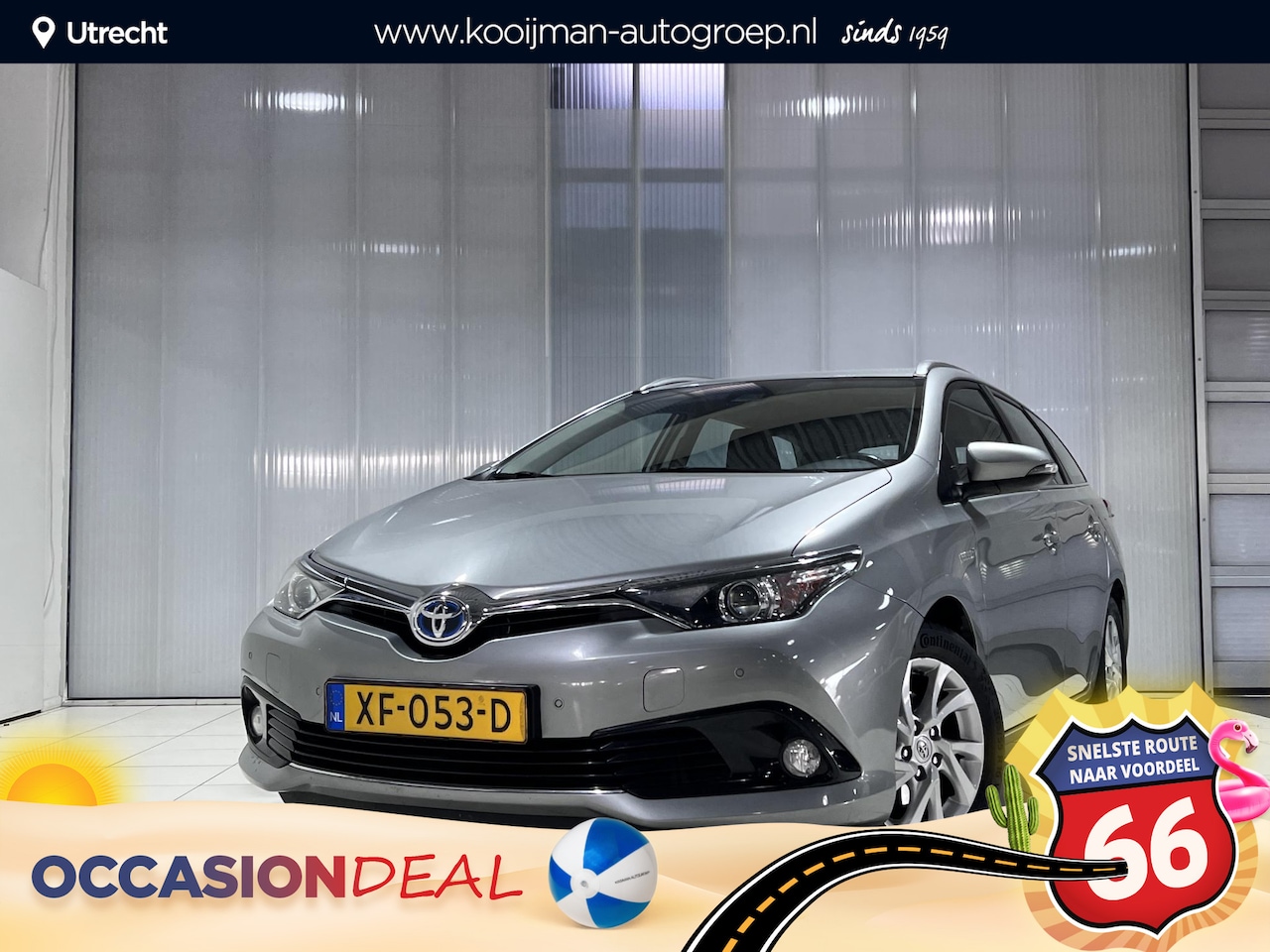Toyota Auris Touring Sports - 1.8 Hybrid Active | Parkeersensoren voor en achter | Dealer onderhouden | - AutoWereld.nl