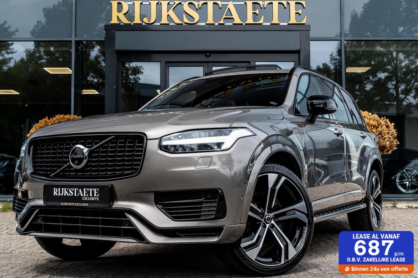 Volvo XC90 - 2.0 T8 Recharge AWD R-Design|PANO|B&W|7-P|TREKHK - AutoWereld.nl