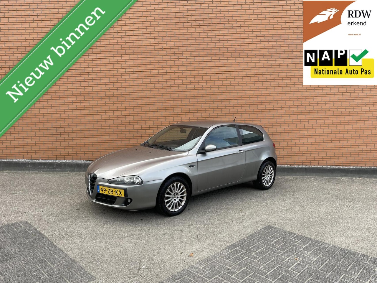 Alfa Romeo 147 - 1.6 242DKM | NAP | APPLE | APK-26 | CRUISE | - AutoWereld.nl