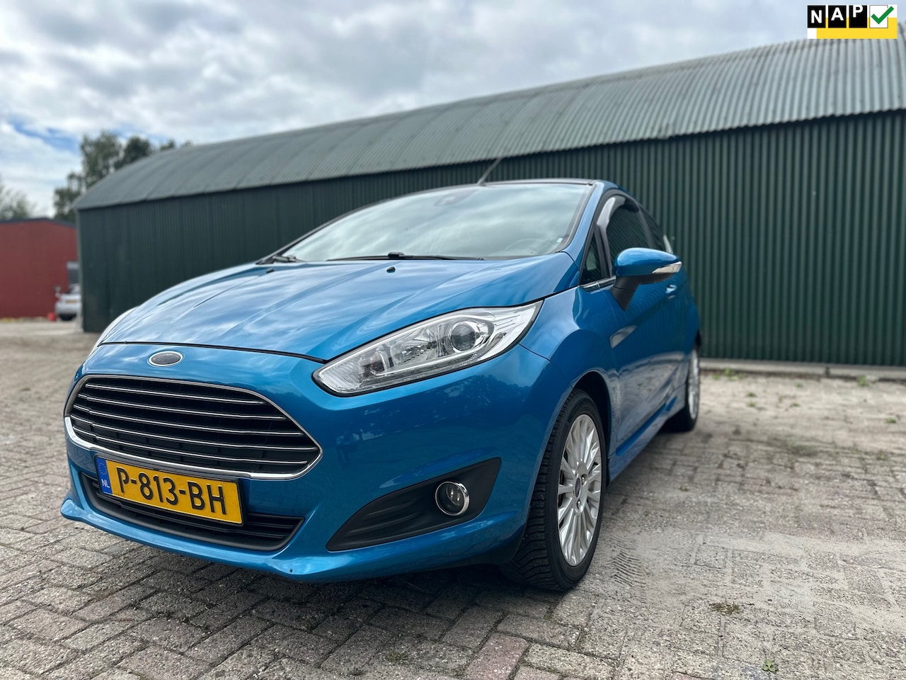 Ford Fiesta - 1.0 EcoBoost Titanium 2e eigenaar!|NAP|LED|Airco| Elekt.ramen|APK! - AutoWereld.nl