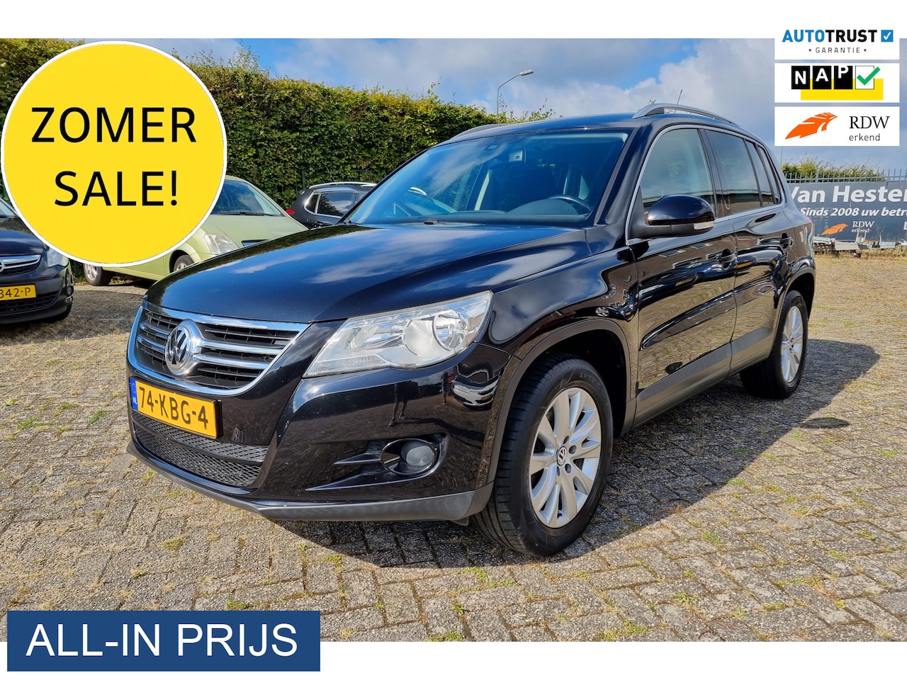Volkswagen Tiguan - 1.4 TSI 150PK Sport&Style ✅NIEUWE APK ✅GARANTIE - AutoWereld.nl