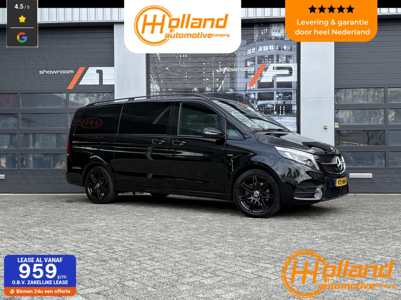 Mercedes-Benz V-klasse - 300d 4-MATIC Lang DC Excl.|AIRMATIC|PANO|EDITION - AutoWereld.nl