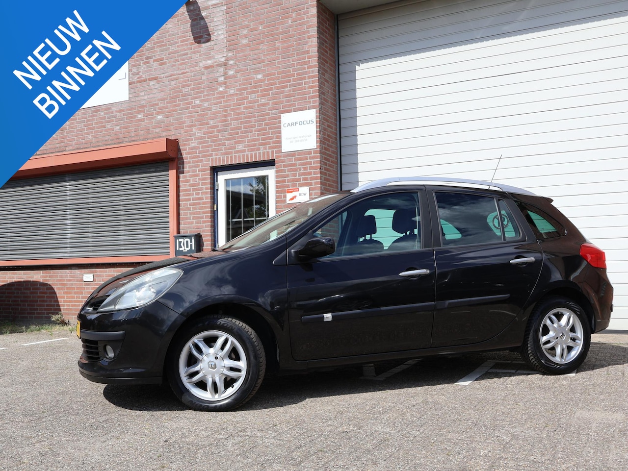 Renault Clio Estate - 1.2 TCE Dynamique NAP Dak 1e eigenaar Cruise PDC Airco APK - AutoWereld.nl