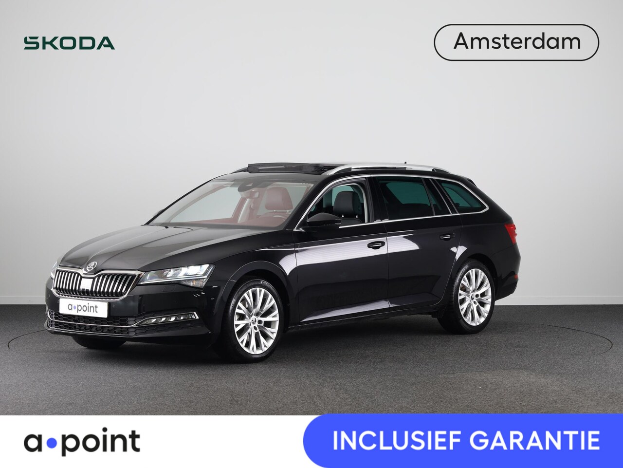 Skoda Superb Combi - 1.5 TSI ACT Sportline Business 150 pk Automaat (DSG) | Verlengde garantie | Navigatie | Pa - AutoWereld.nl