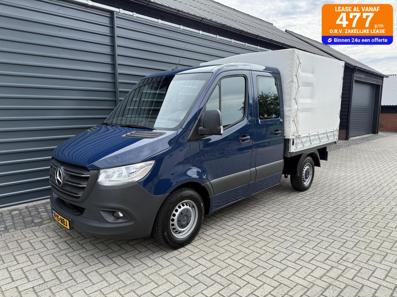 Mercedes-Benz Sprinter - 315 CDI Aut.Pickup open laadbak Dub.Cabine - AutoWereld.nl