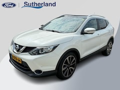 Nissan Qashqai - 1.2 Tekna 116pk Automaat | Panorama dak | Lederen Bekleding | 360 graden Camera's | Dodeho