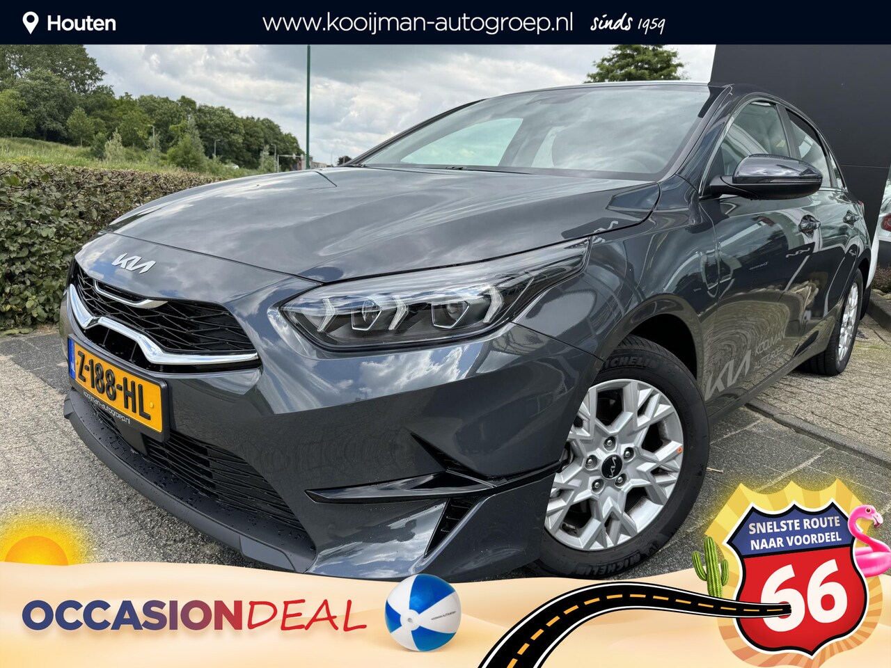 Kia Cee'd - Ceed 1.0 T-GDi DynamicPlusLine | Stoel/Stuurverwarming | Digitale Cockpit | Keyless Entry - AutoWereld.nl