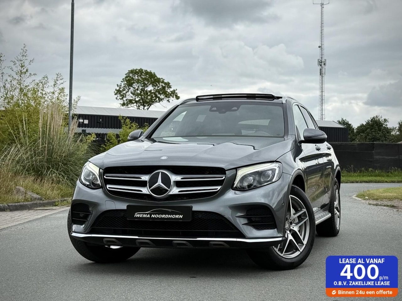 Mercedes-Benz GLC-klasse - 250 d 4MATIC AMG Panoramadak|Distronic|Sfeerverlichting|Head Up|Camera|Leer - AutoWereld.nl