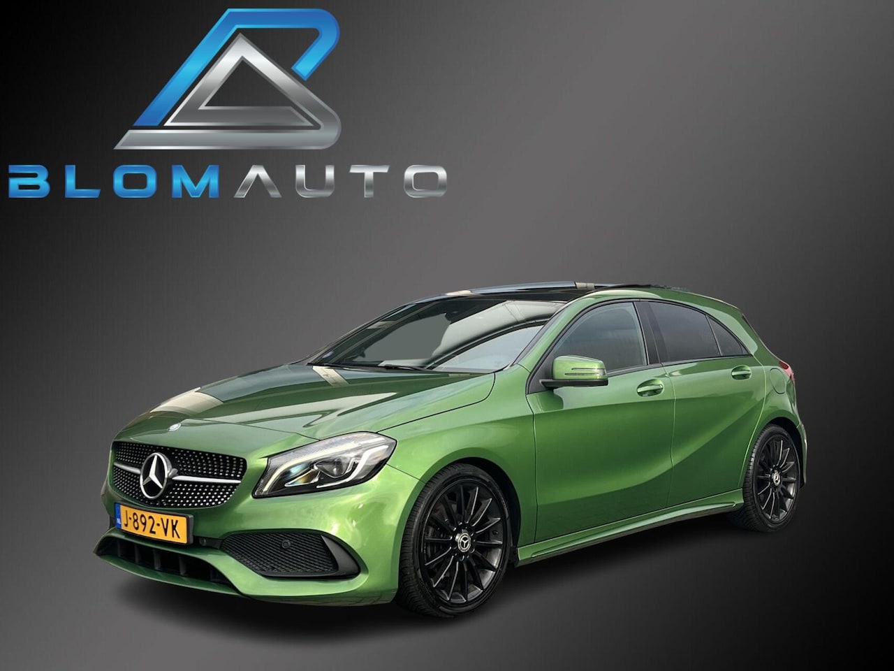 Mercedes-Benz A-klasse - 180 AMG TOP KLEUR! PANO+LED+STOELVERWARMIN - AutoWereld.nl