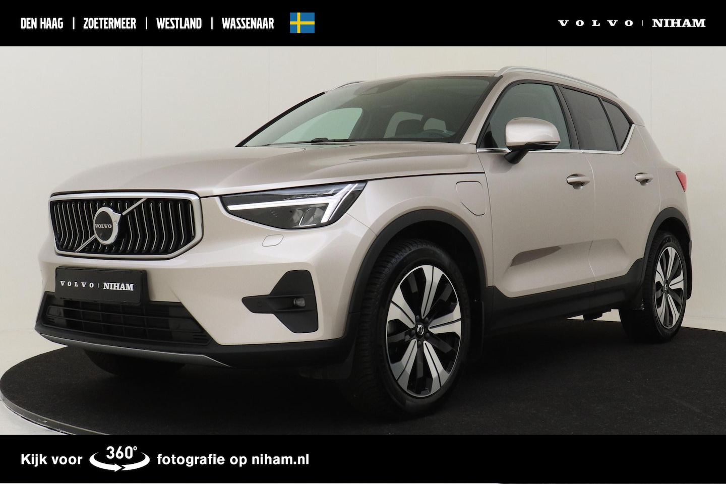 Volvo XC40 - T5 RECHARGE ULTIMATE BRIGHT -PANO.DAK|360°CAM|HARMAN/KARDON|LEDER|ADAP.CRUISE - AutoWereld.nl