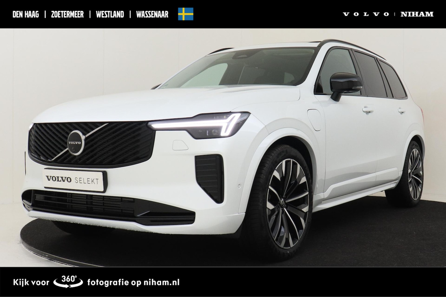 Volvo XC90 - II T8 PLUG-IN HYBRID AWD ULTRA DARK -PANO.DAK|HARMAN/KARDON|LUCHTVERING|HEAD-UP DISP.|360° - AutoWereld.nl