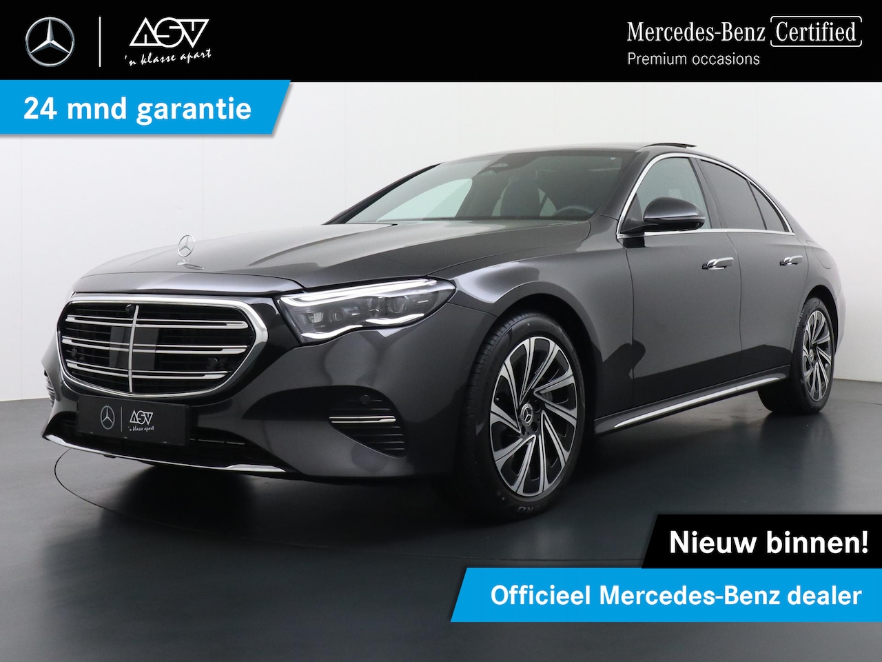 Mercedes-Benz E-klasse - 300 e 4MATIC Exclusive Line Hyperscreen, Wegklapbare trekhaak, Panoramadak - AutoWereld.nl
