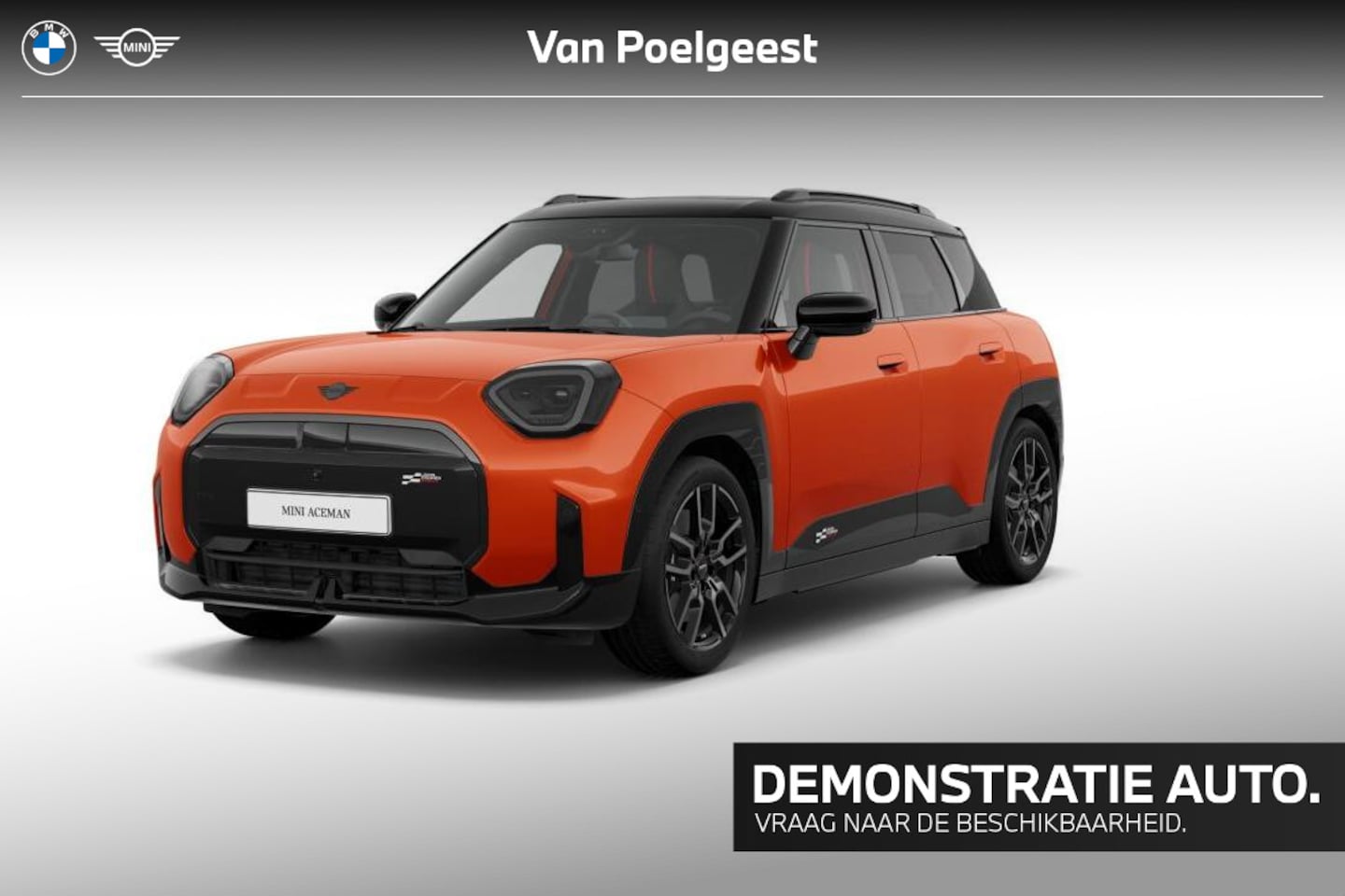 MINI Aceman - SE John Cooper Works Pakket XL - Beschikbaar vanaf: Januari 2026 - AutoWereld.nl