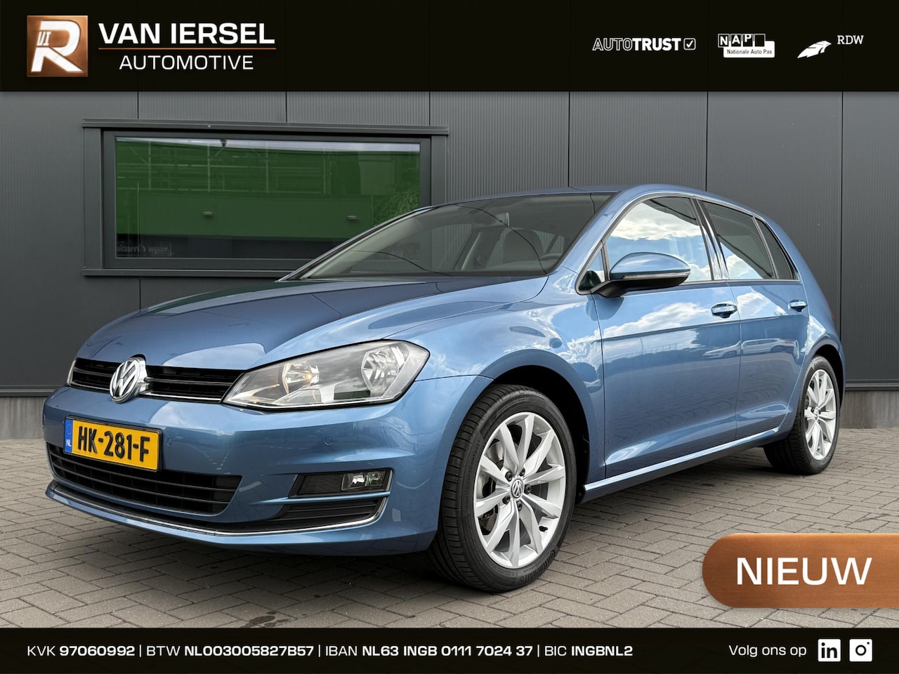 Volkswagen Golf - 1.4 TSI Highline 125 PK DSG | 1 jaar garantie | 1e eigenaar | Nieuwstaat | Dealer onderhou - AutoWereld.nl