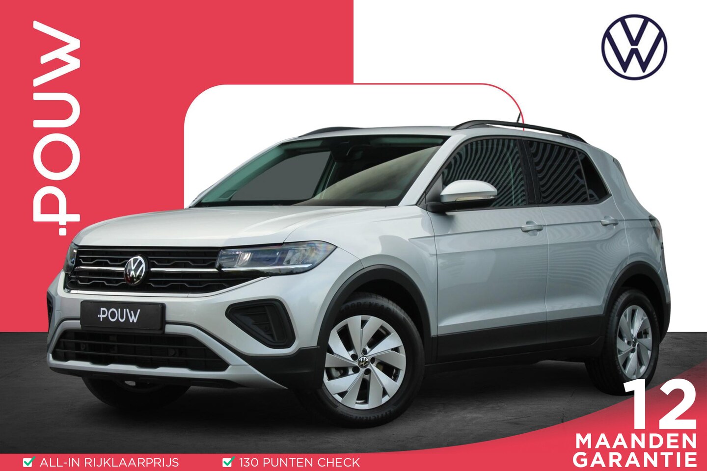 Volkswagen T-Cross - 1.0 TSI 95pk Life | Climatronic | Apple Carplay & Android Auto | Travel Assist - AutoWereld.nl