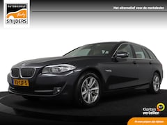 BMW 5-serie Touring - 520i Executive, 100% onderhouden | Navi PRO | Elek.Trekhaak | Cruise | Leer | PDC - INRUIL