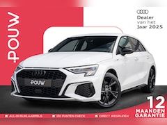 Audi A3 Sportback - 40 TFSIe 204pk PHEV S Edition | SoH 91% | Sfeerverlichting | Achteruitrijcamera | Zwart Op