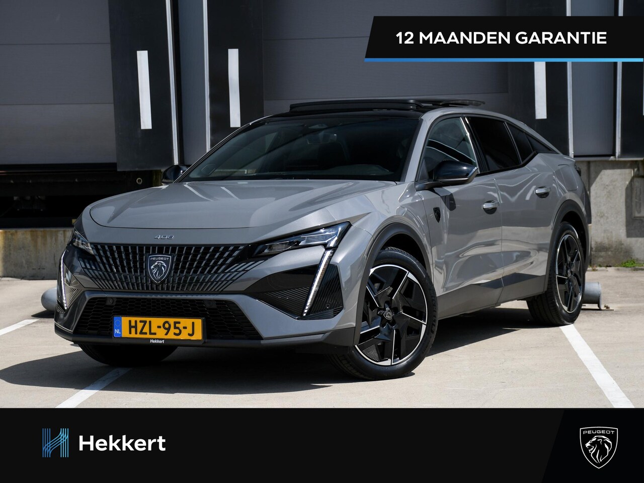 Peugeot 408 - GT 1.6 PHEV 180pk Automaat SCHUIF-DAK | 19''LM | KEYLESS | ADAPT. CRUISE | TREKHAAK | STAN - AutoWereld.nl
