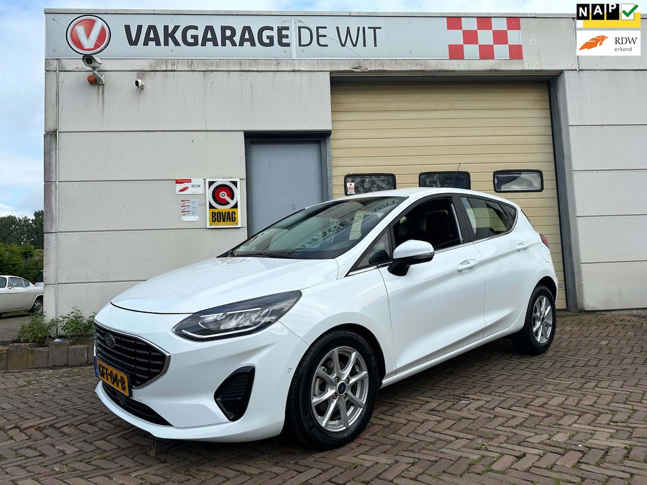 Ford Fiesta - 1.0 EcoBoost Hybrid Titanium Automaat - AutoWereld.nl