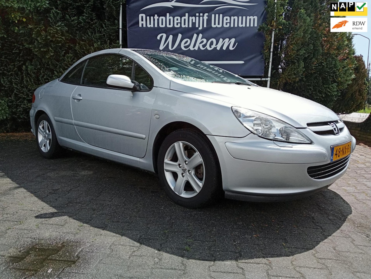 Peugeot 307 CC - 2.0-16V Vol LEDER, Climate & Cuise control, LM velgen, enz. - AutoWereld.nl