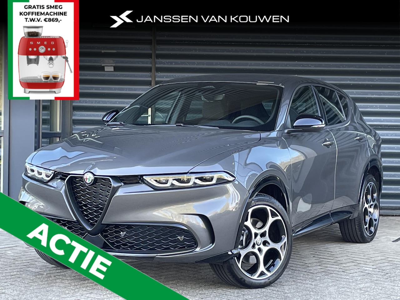 Alfa Romeo Tonale - 1.3T PHEV Sprint 280pk / 19'' Diamond Cut / Winter Pack / - AutoWereld.nl