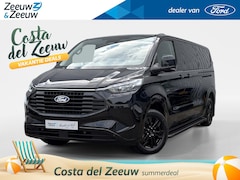 Ford Transit Custom - 320 2.5 PHEV L2H1 Black Platinum DC | VOORRAAD | 0, 99% rente | Lederen bekleding | Dubbel