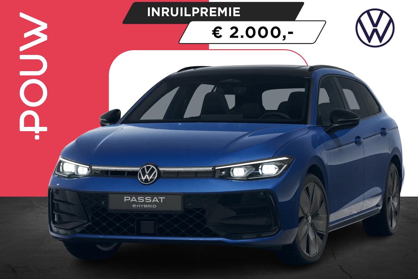 Volkswagen Passat Variant - 1.5 eHybrid 204pk R-Line Edition | Black Style Pakket | Harman Kardon Audio - AutoWereld.nl