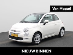 Fiat 500 - 1.0 Hybrid Dolcevita | PANORAMADAK | AIRCO| LEDEREN STOELEN | LICHTMETALEN VELGEN |
