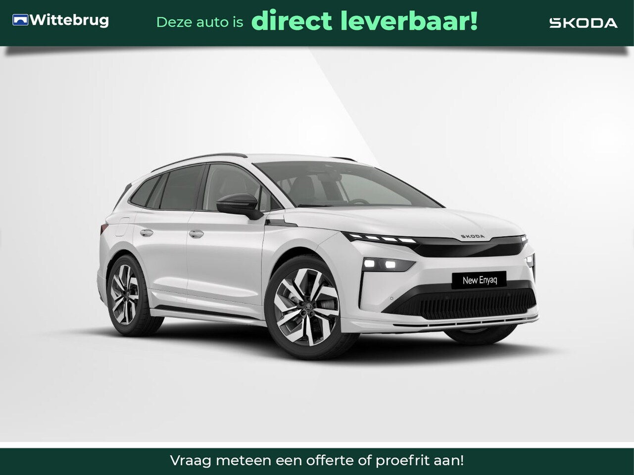 Skoda Enyaq iV - 85 Sportline / Elektrisch inklapbare trekhaak / Transport pakket / €2000 inruilpremie - AutoWereld.nl