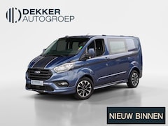 Ford Transit Custom - 320 2.0 L1H1 DC Sport | Snoeks Dubbele cabine | 185 PK | Imperiaal wegklapb