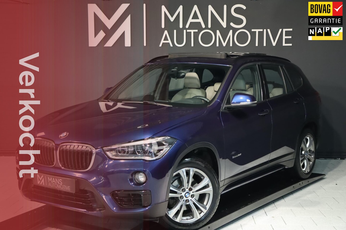 BMW X1 - SDrive18i / LED / NAVI / CRUISE / LEDER / 100% DEALERONDERHOUDEN - AutoWereld.nl