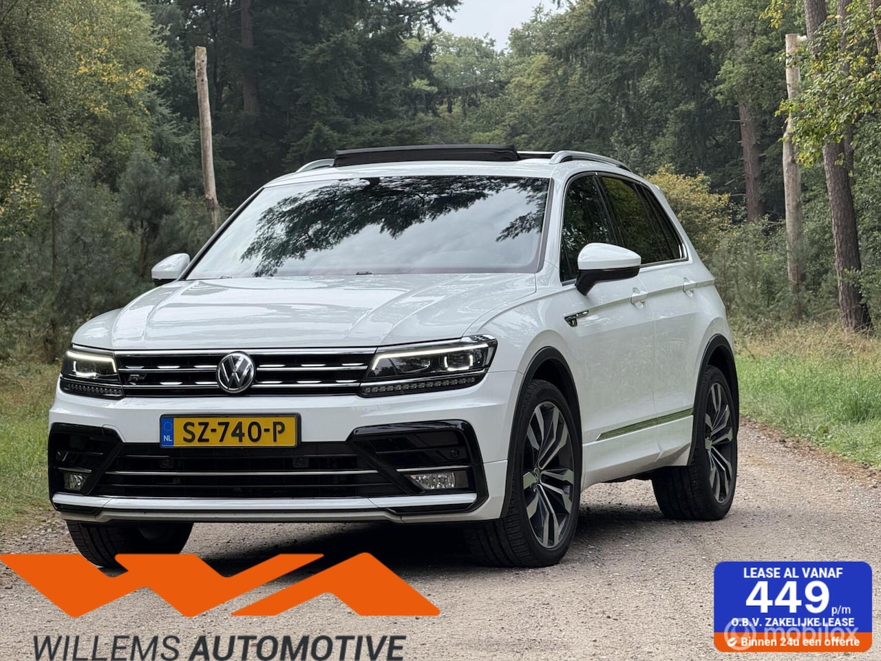 Volkswagen Tiguan - 1.4 TSI 4Motion R-line DSG-PANO-TREKHAAK - AutoWereld.nl