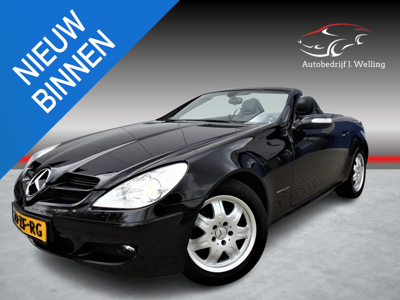 Mercedes-Benz SLK-klasse - 200 K. automaat / leer / cruise control Mercedes-Benz SLK-klasse 200 K. - AutoWereld.nl
