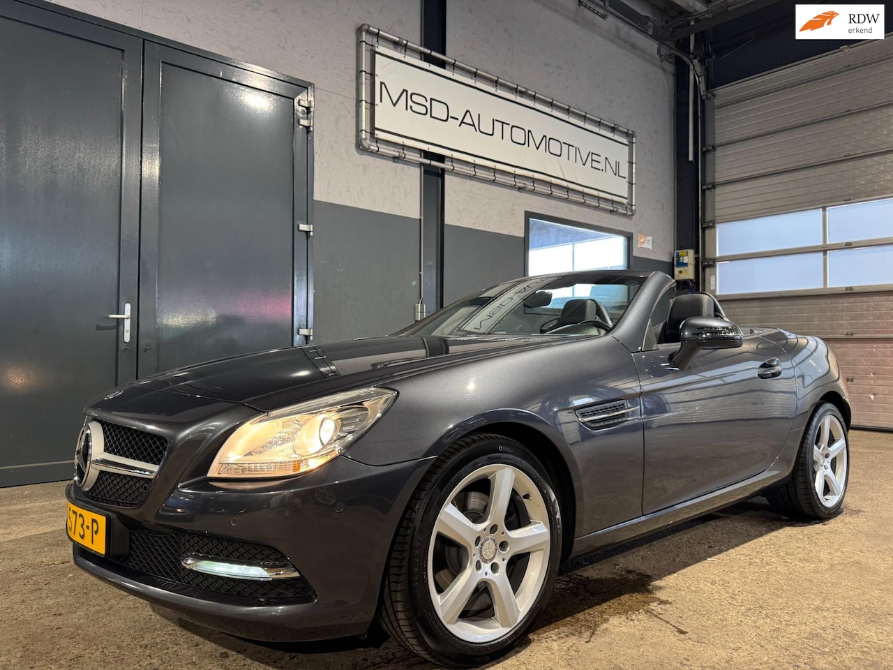 Mercedes-Benz SLK-klasse - 200 184pk Airscarf Leder Navigatie Stoelverwarming - AutoWereld.nl