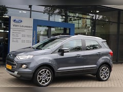 Ford EcoSport - 125PK TITANIUM TREKHAAK STOEL/VOORRUITVERW. LEDER PARKEERSENSOREN CLIMATE LM-VELGEN CAMERA