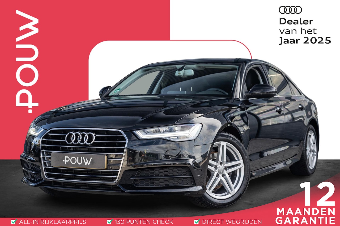 Audi A6 Limousine - 1.8 TFSI 190pk Ultra Lease Edition | Memory Bestuurdersstoel | LED | Parkeersensoren - AutoWereld.nl